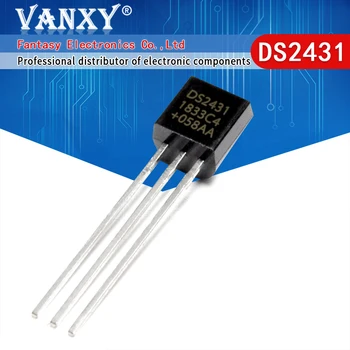 5pcs DS2431 ל-92 DS2431+ TO92 GX2431