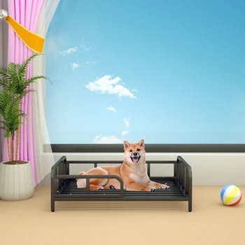 מלונה כלבלב מיטות אביזרים חיצונית מודרנית יוקרה קן כלב מיטות מקורה בקיץ מזרן Panier צ ' ין מוצרים לחיות מחמד SR50DB